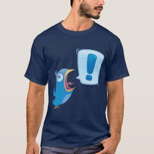 T-shirt Bluebird crier