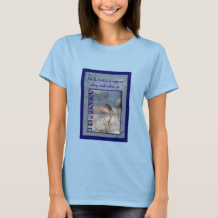 T-shirt Bluebird Of Happiness Inspiration