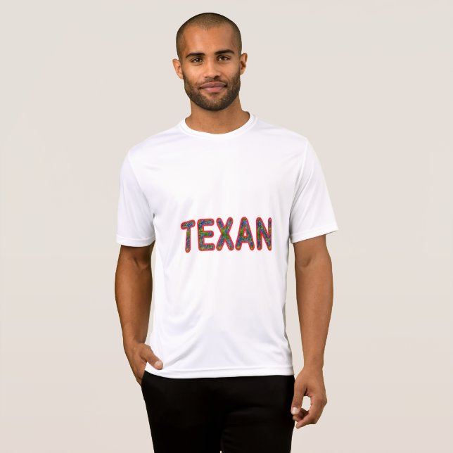 T-shirt Bluebonnet Texan (Devant entier)