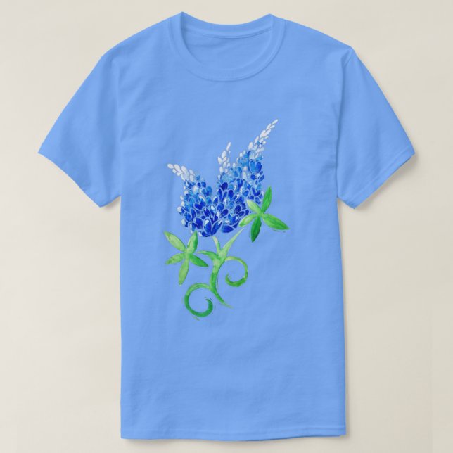 T-shirt Bluebonnets texans1 (Design devant)