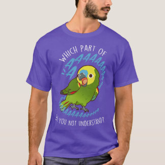 T-shirt BlueFronted Amazon Parrot Aaaa