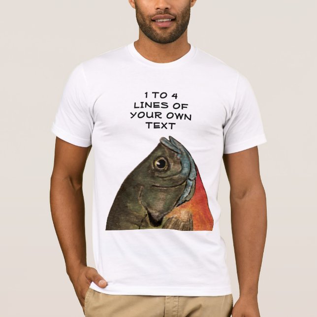 T-shirt Bluegill Customisé (Devant)