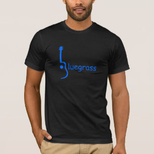 T-shirt Bluegrass de guitare