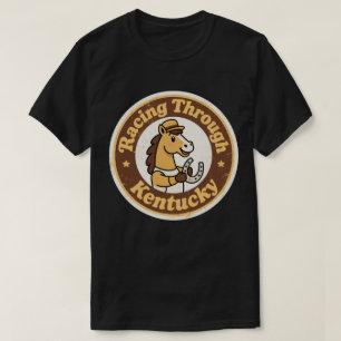 T-shirt Bluegrass State Pride Kentucky Horse Racing Vintag