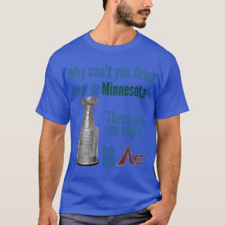 T-shirt BlueGreen Colorado contre Minnesota Hockey 2 Coupe