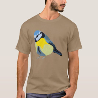 T-shirt Blueit Parus Caeruleus Bird Bird Bird Bird Famille