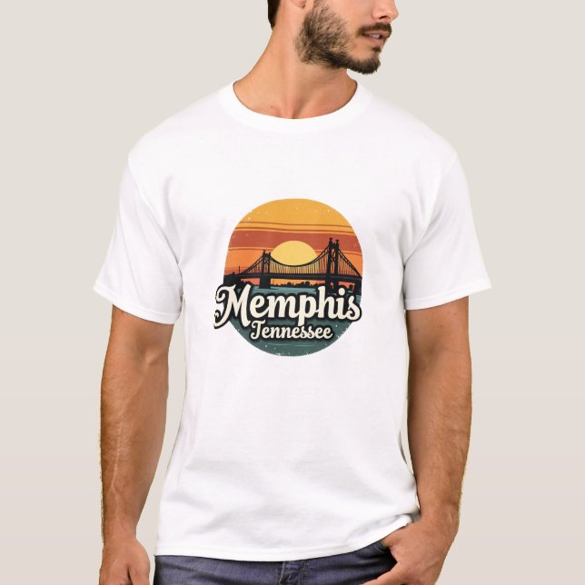 T-shirt Blues Music Love Design (Devant)