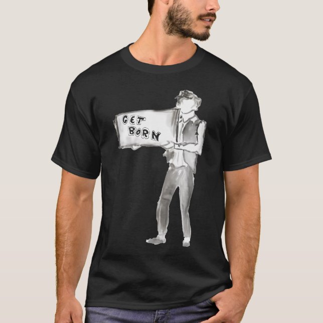 T-shirt Blues nostalgique souterrain (Devant)