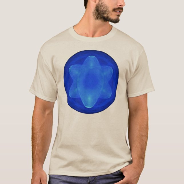 T-shirt Bluestar sur blanc (Devant)