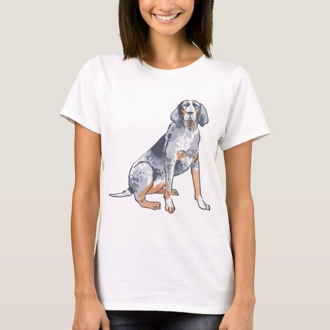 T-shirt Bluetick Coonhound (Devant)