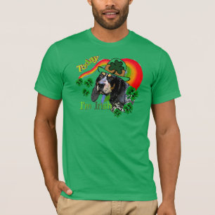 T-shirt Bluetick Coonhound St patrick