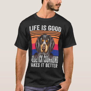 T-shirt Bluetick Coonhounds Rend Votre Vie Bonne Vintage