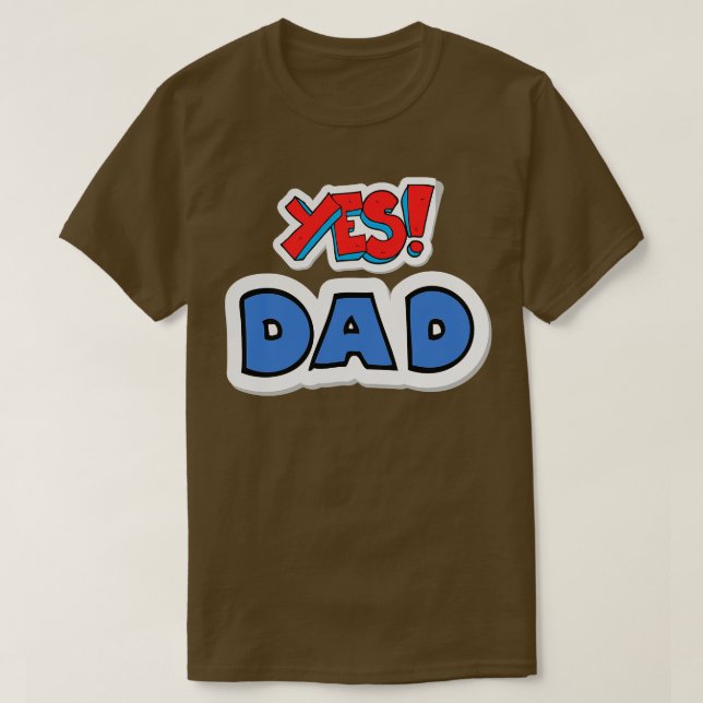 T-shirt bluey papa (Design devant)