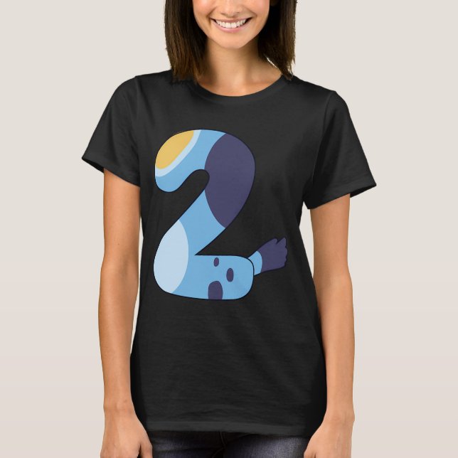 T-shirt Blueysss 2 Anniversaire (Devant)