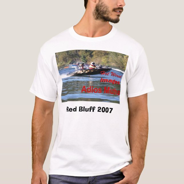 T-shirt Bluff rouge 2007 (Devant)