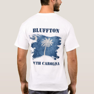 T-shirt Bluffton Caroline du Sud Pays Bas Neutre Hommes et