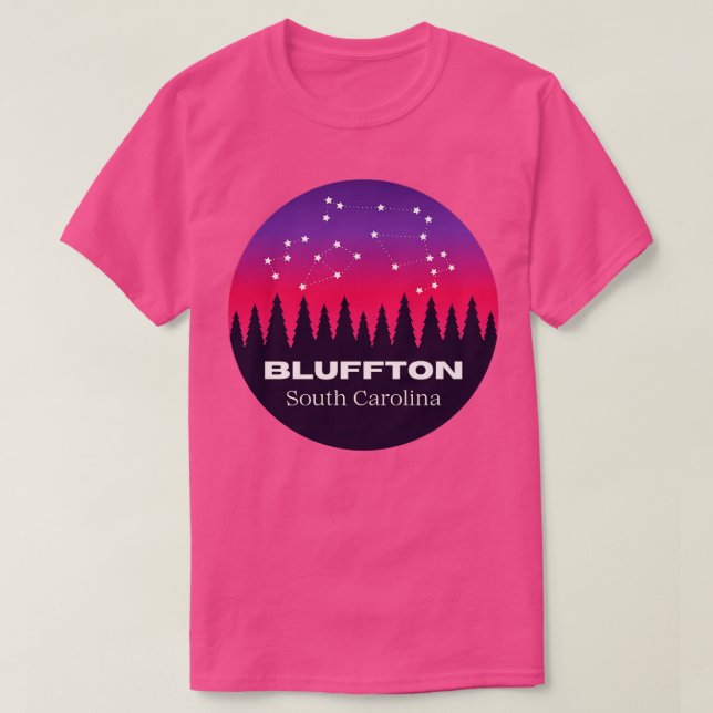 T-shirt Bluffton South olina (Design devant)