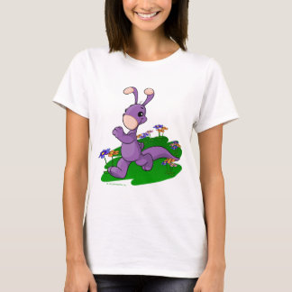 T-shirt Blumaroo pourpre marchant par l'île de Roo