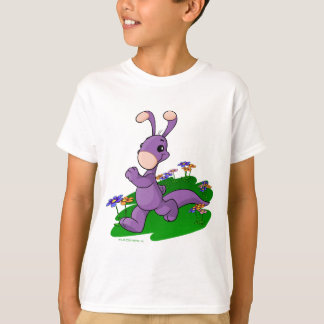 T-shirt Blumaroo pourpre marchant par l'île de Roo