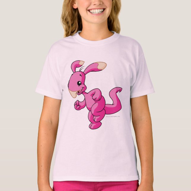 T-shirt Blumaroo rose (Devant)