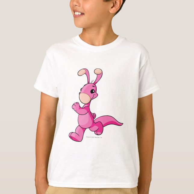 T-shirt Blumaroo rose (Devant)