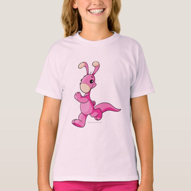 T-shirt Blumaroo rose (Devant)
