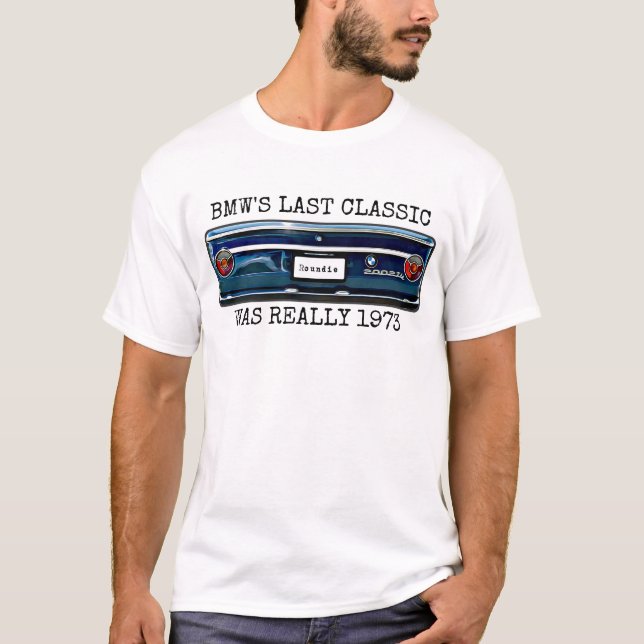 T-shirt BMW 02 Roundie - L'Dernier classique (Devant)