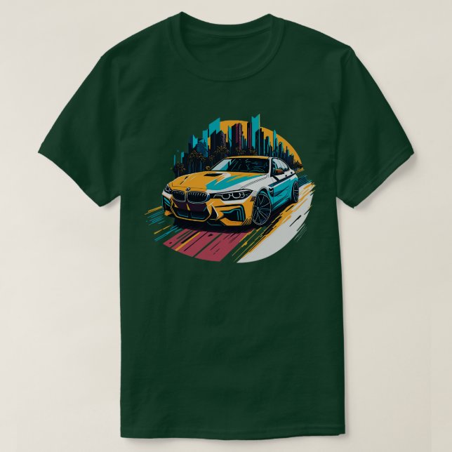 T-shirt BMW 1 rétro (Design devant)