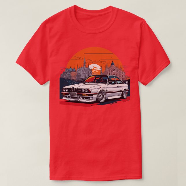 T-shirt BMW E30 M3 rétro (Design devant)