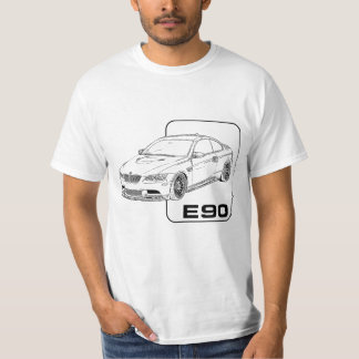T-shirt BMW E90 M3 Design pour les amateurs de voitures
