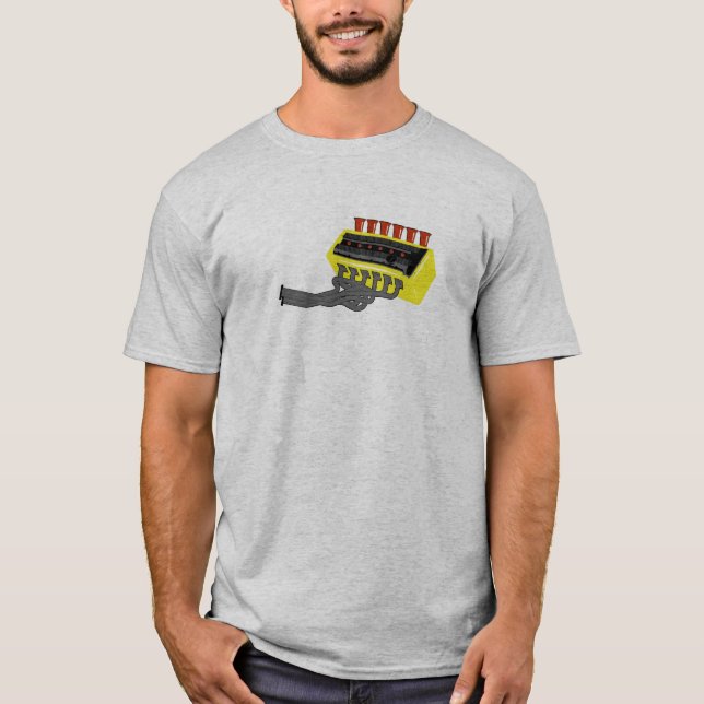 T-shirt BMW en ligne 6 six lisses comme beurre (Devant)