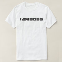 T-Shirt BMW ///M "I'///M BOSS"