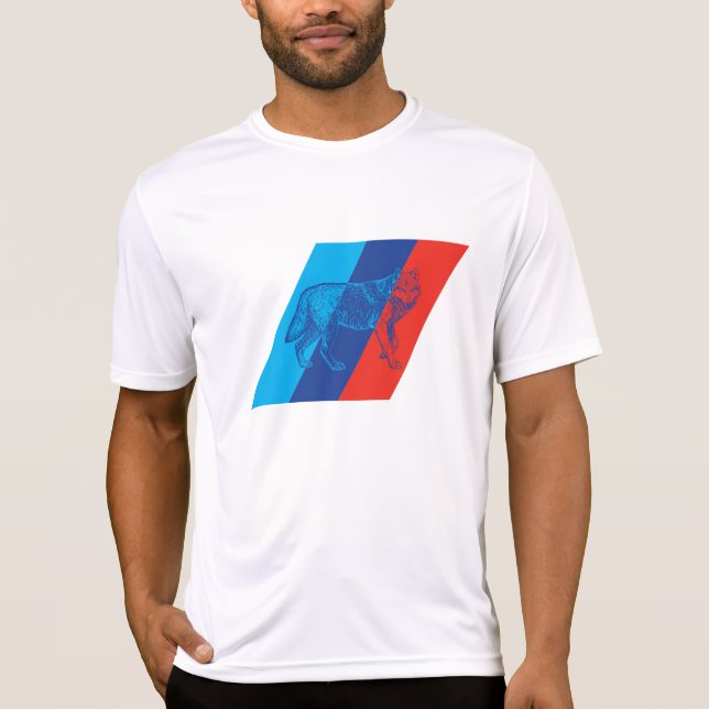 T-shirt BMW M Loup (Devant)