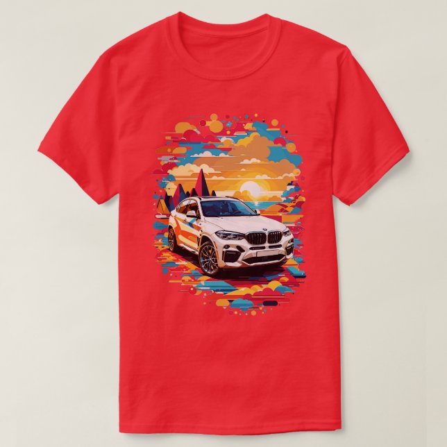 T-SHIRT BMW X6 SUV 1 (Design devant)