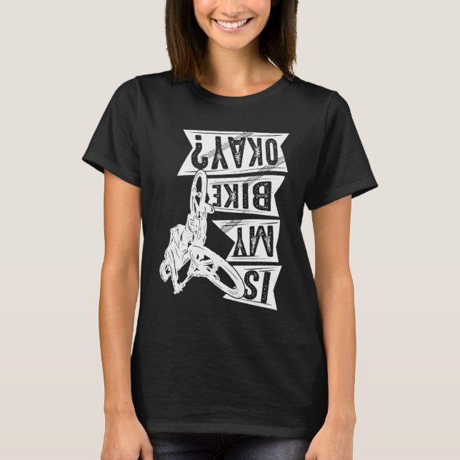 T-shirt BMX bike bicycle fans bike biker BMX bicyclist  2 (Devant)