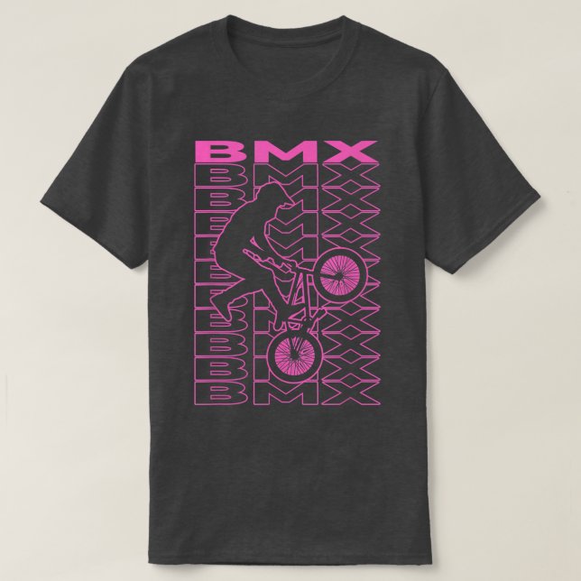 T-shirt BMX Biker Pastel (Design devant)