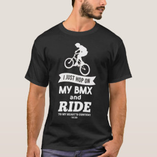 T-shirt BMX Bikes Racing