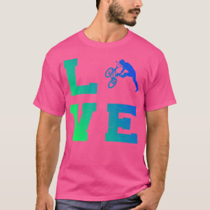 T-shirt Bmx Bmx Garçons Vélo Vélo Homme Bmx Bicycle