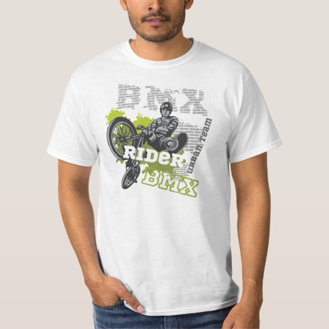 T-shirt bmx de cavalier (Devant)