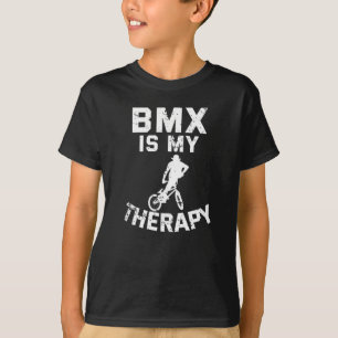 T-shirt BMX Est Ma Thérapie Drôle Rémunération Des Coureur