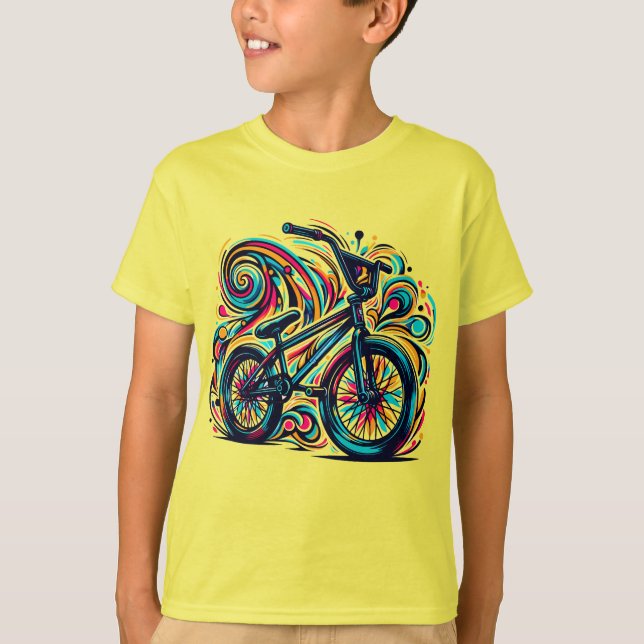 T-shirt Bmx Flatland (Devant)