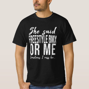 T-shirt BMX Freestyle, cadeau sportif amusant