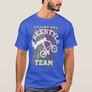 T-shirt BMX Freestyle Vélo Comores Drapeau Vélo BMX