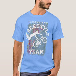 T-shirt BMX Freestyle Vélo Fidji Drapeau vélo BMX