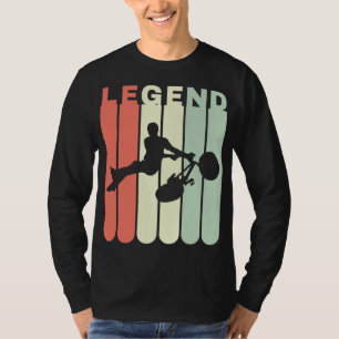 T-shirt BMX garçons Ados Hommes Vintage BMX Vélo Rider
