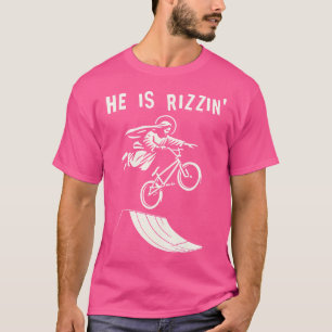 T-shirt Bmx Jesus Bmx Drôle Jésus Christ Christian Bike Ri