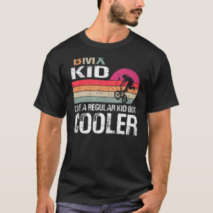 T-shirt BMX Kid Comme Un Cycliste Enfant Régulier Vélo R