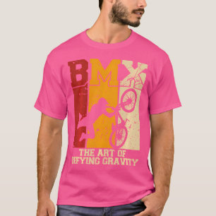 T-shirt Bmx L'Art De Défier La Gravité Bmx Rider