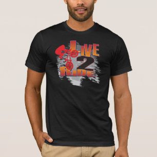 T-shirt BMX Live to Ride Ride Ride to Live