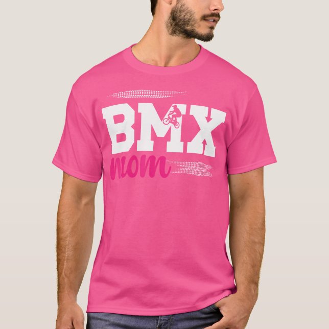 T-shirt Bmx Maman De Bmx Rider Mère Fier Bmx Mama (Devant)